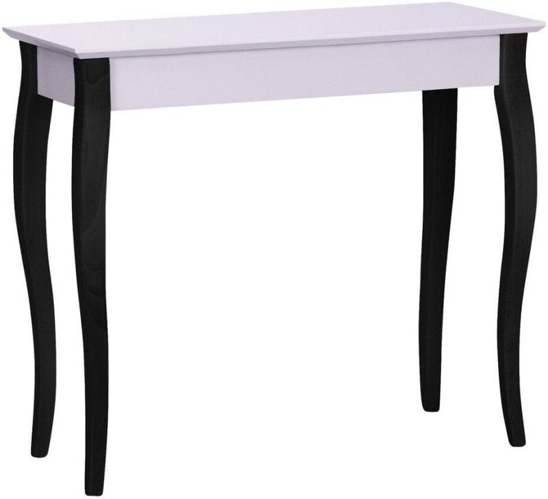 Konsola LILLO 85x35cm Czarne Nogi Różowa