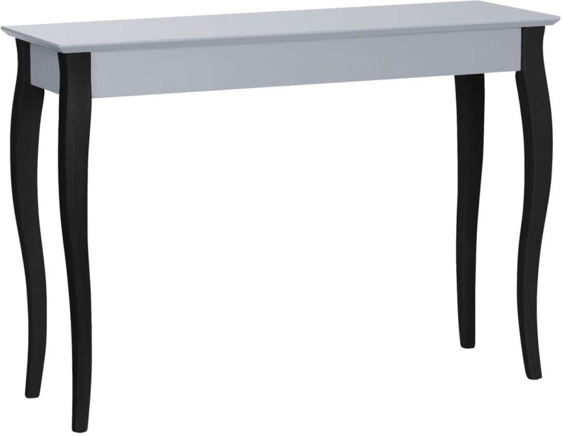 Konsola LILLO 105x35cm Czarne Nogi Ciemnoszara