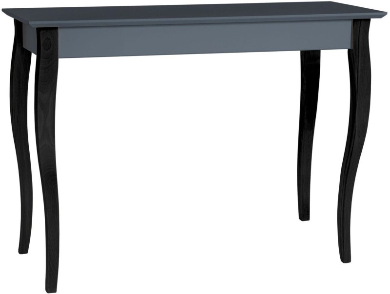 Konsola LILLO 105x35cm Czarne Nogi Grafitowa