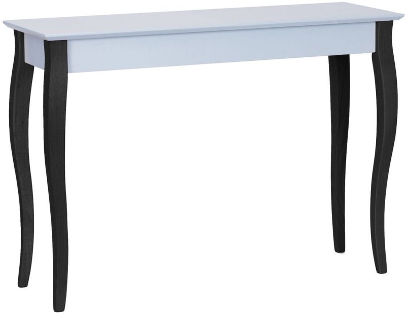 Konsola LILLO 105x35cm Czarne Nogi Jasnoszara