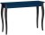 Konsola LILLO 105x35cm Czarne Nogi Petrol Blue