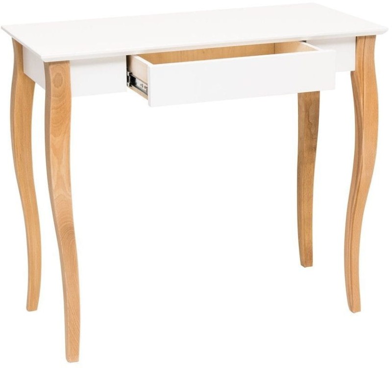 Biurko LILLO 85x40cm Białe szuflada