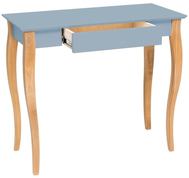 Biurko LILLO 85x40cm Delikatny Niebieski szuflada