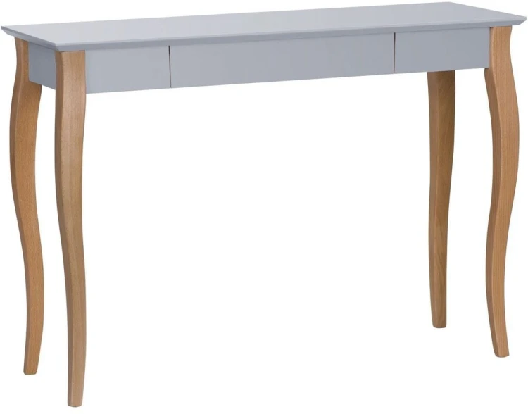 Biurko LILLO 105x40cm Ciemnoszare