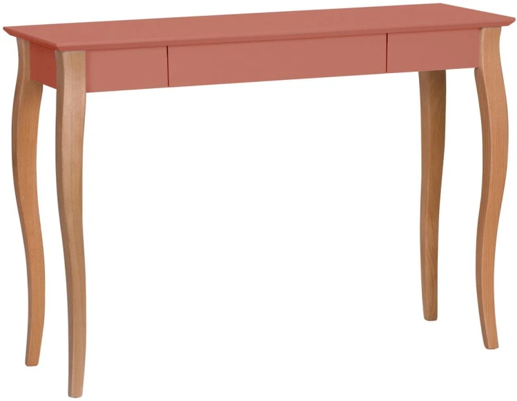 Biurko LILLO 105x40cm Ciemny Koralowy