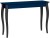 Biurko LILLO 105x40cm Petrol Blue Czarne Nogi