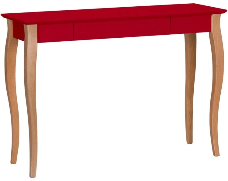 Biurko LILLO 105x40cm Czerwone