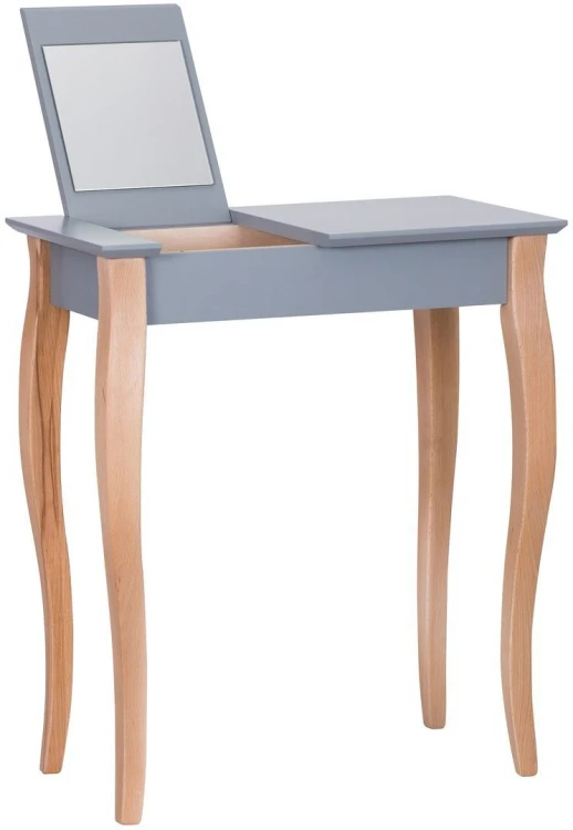 Toaletka LILLO z Lusterkiem 65x35cm Ciemnoszara