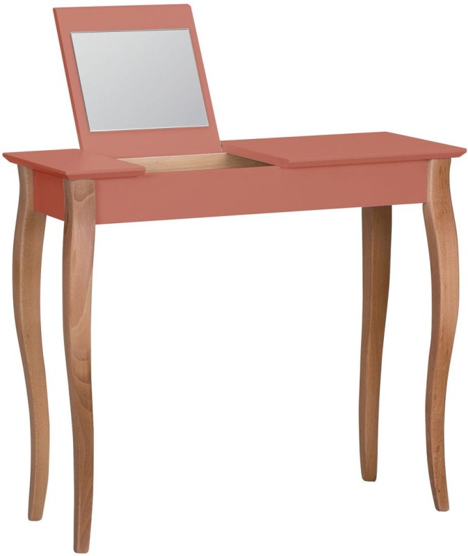 Toaletka-LILLO z Lusterkiem 85x35cm Ciemny Koralowy