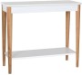 Konsola Jesionowa ASHME 85x35cm Biala