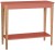 Konsola Jesionowa ASHME 85x35cm Ciemny Koralowy