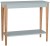 Konsola Jesionowa ASHME 85x35cm Jasnoszara