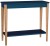 Konsola Jesionowa ASHME 85x35cm Petrol Blue