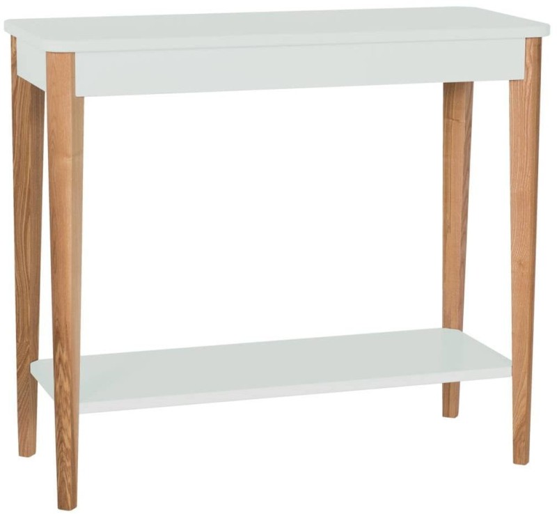 Konsola Jesionowa ASHME 85x35cm Ulotny Mietowy