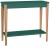 Konsola Jesionowa ASHME 85x35cm Zielony Butelkowy