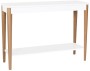 Konsola Jesionowa ASHME 105x35cm Biala