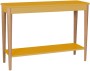 Konsola Jesionowa ASHME 105x35cm Ciemna Cytryna