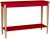 Konsola Jesionowa ASHME 105x35cm Czerwona
