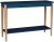 Konsola Jesionowa ASHME 105x35cm Petrol Blue