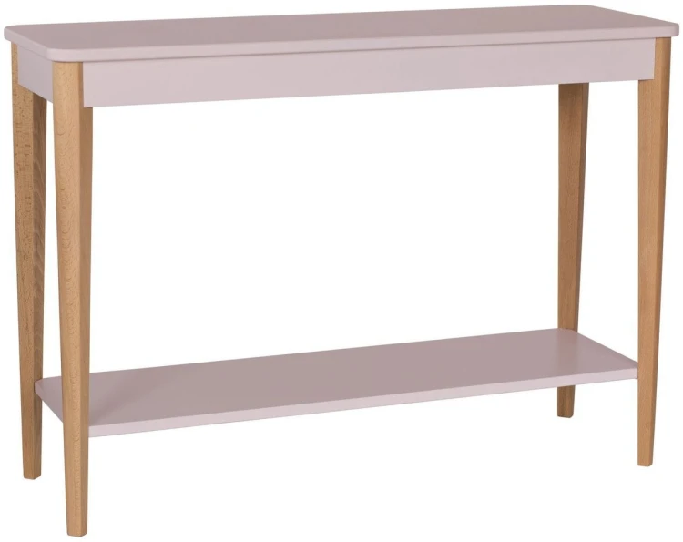 Konsola Jesionowa ASHME 105x35cm Rozowa