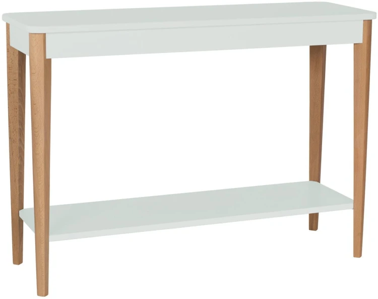 Konsola Jesionowa ASHME 105x35cm Ulotny Mietowy