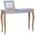 Toaletka LILLO z Lusterkiem 105x35cm Ciemnoszara