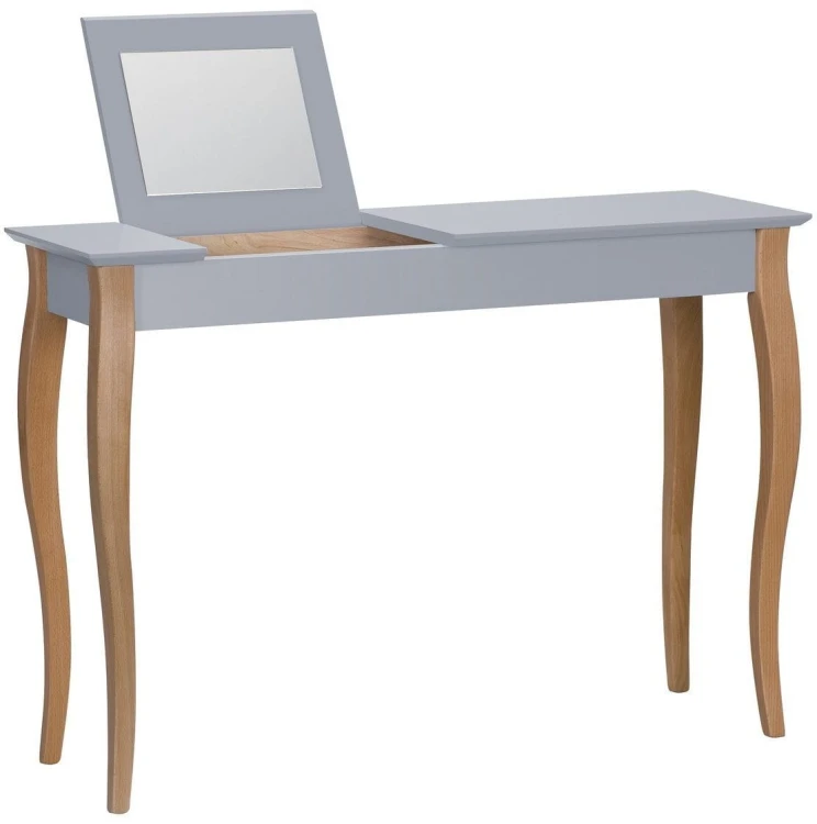 Toaletka LILLO z Lusterkiem 105x35cm Ciemnoszara