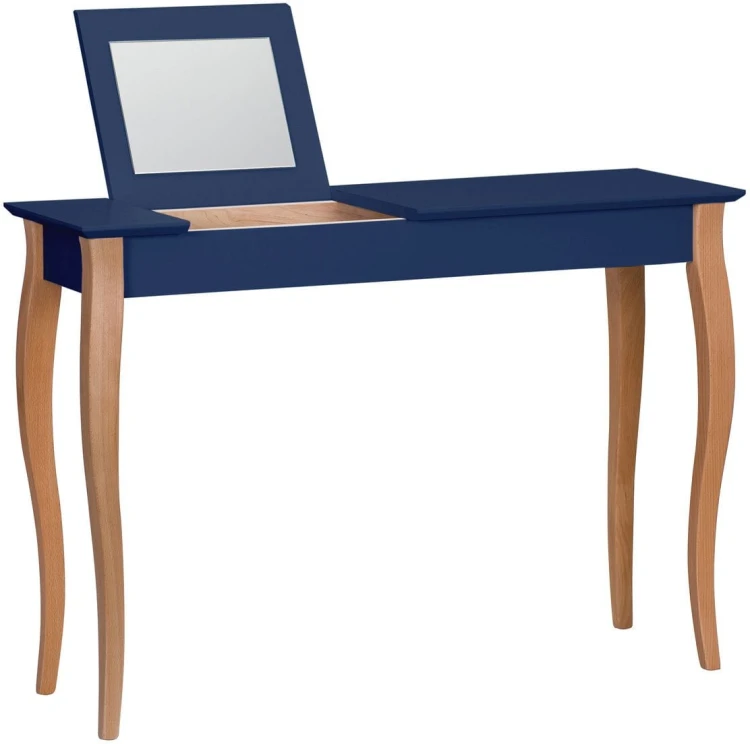 Toaletka LILLO z Lusterkiem 105x35cm Granatowa