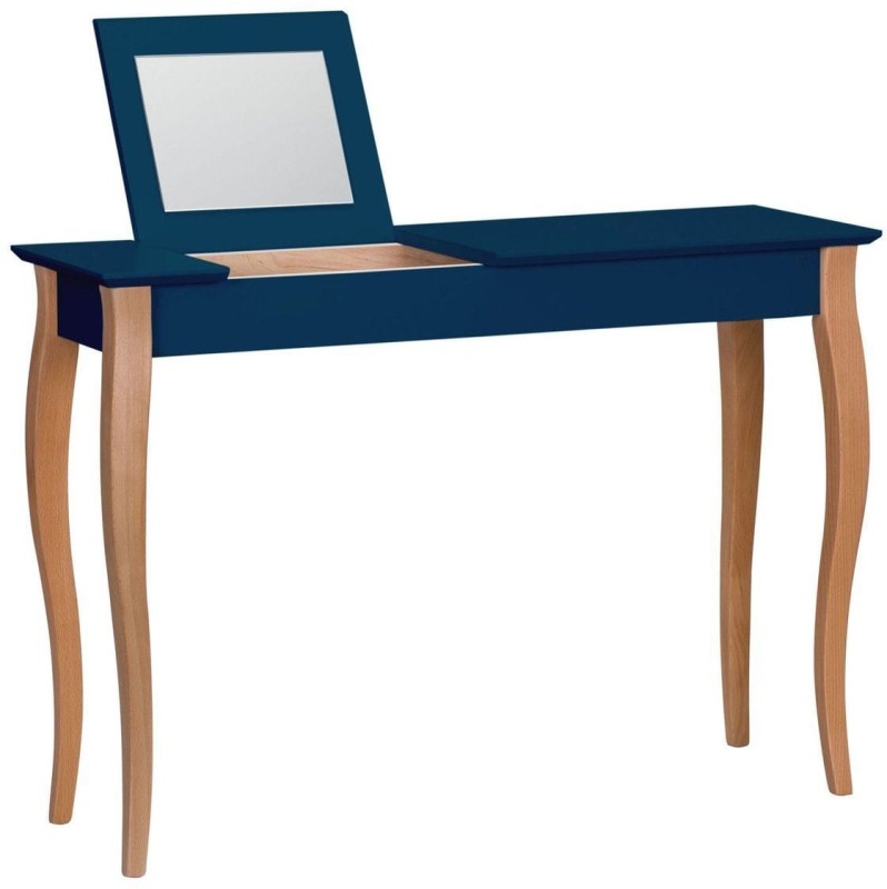 Toaletka LILLO z Lusterkiem 105x35cm Petrol Blue