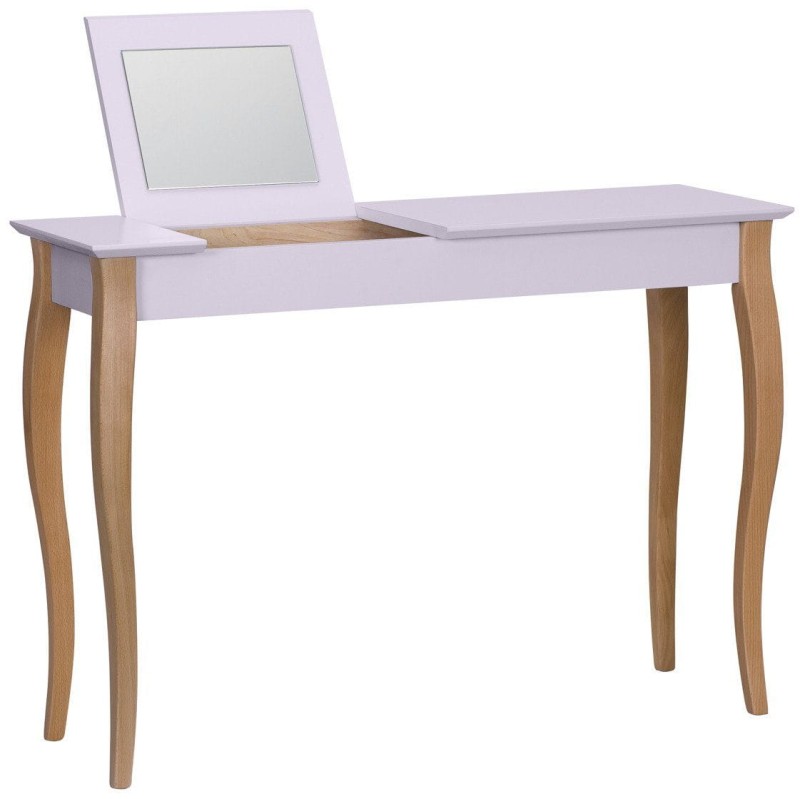 Toaletka LILLO z Lusterkiem 105x35cm Rozowa