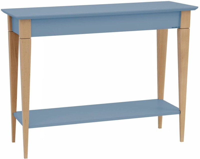 Konsola MIMO z Półką 105x35cm Delikatny Niebieski