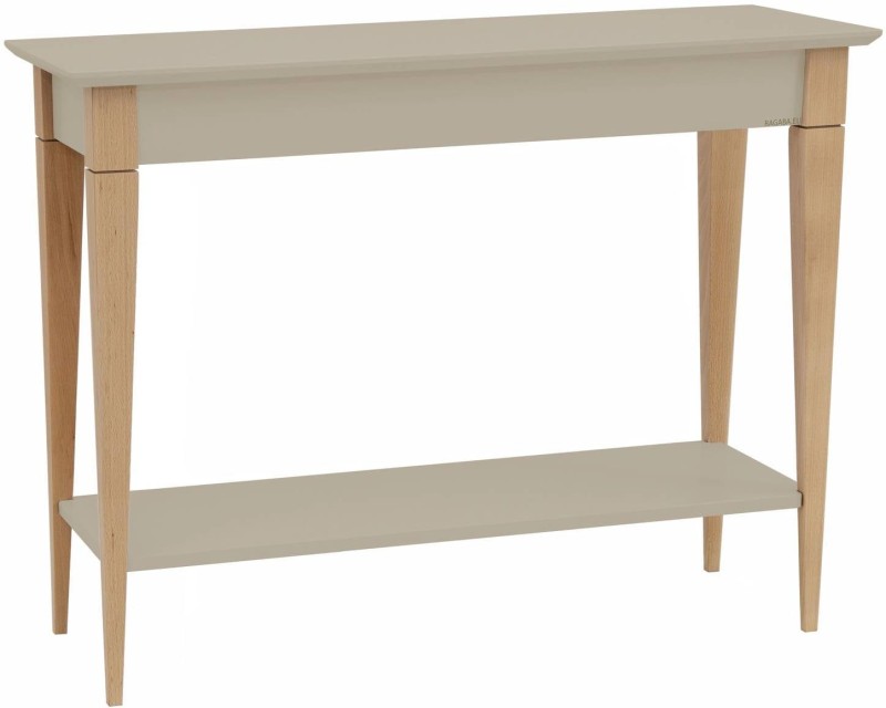 Konsola MIMO z Półką 105x35cm Kawa z Mlekiem