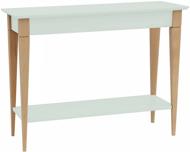 Konsola MIMO z Półką 105x35cm Ulotny Mietowy