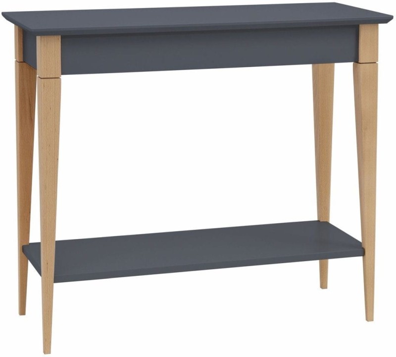 Konsola MIMO z Półką 85x35cm Grafitowa