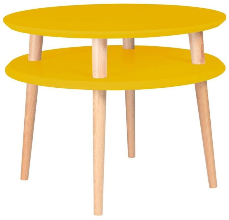 Stolik Kawowy UFO medium sr.57cm wys.45cm Ciemna Cytryna