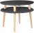 Stolik Kawowy UFO medium sr.57cm wys.45cm Grafitowy