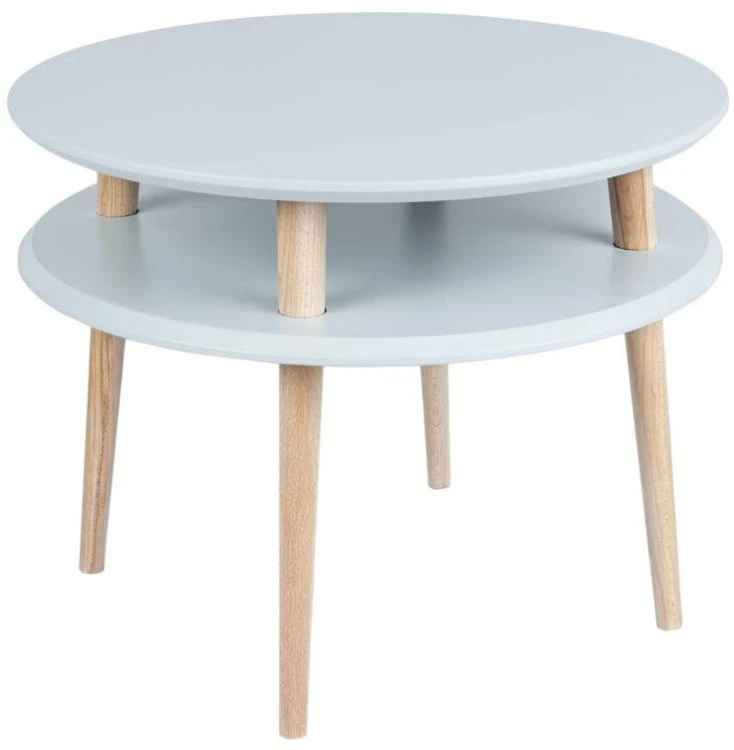 Stolik Kawowy UFO medium sr.57cm wys.45cm Jasnoszary