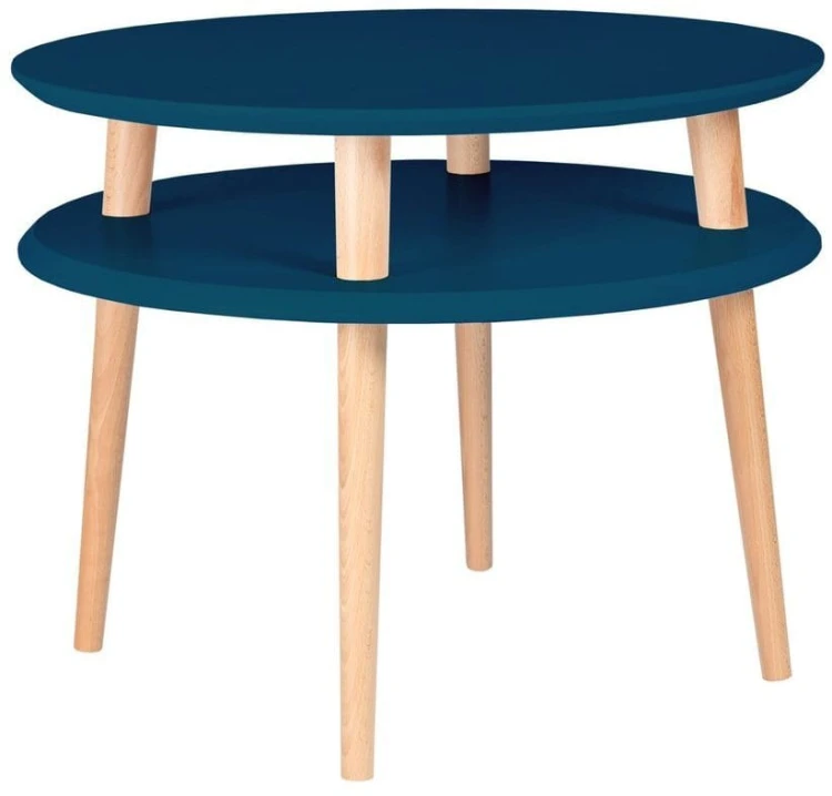 Stolik Kawowy UFO medium sr.57cm wys.45cm Petrol blue