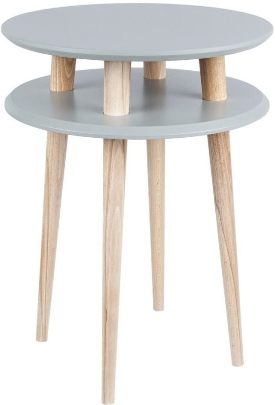 Stolik Kawowy UFO śr.45cm wys.61cm Ciemnoszary