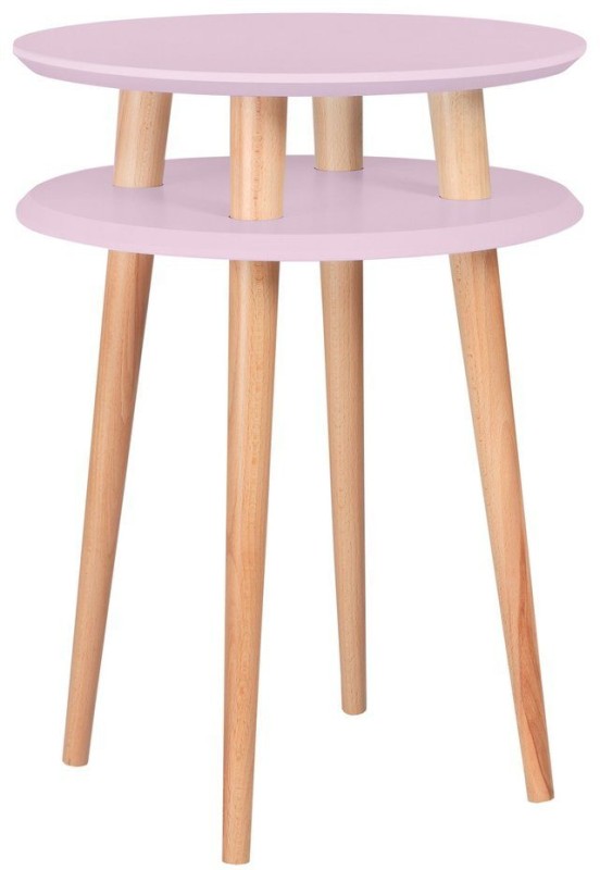 Stolik Kawowy UFO śr.45cm wys.61cm Rozowy