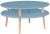 Stolik Kawowy UFO śr.70cm wys.35cm DelikatnyNiebieski