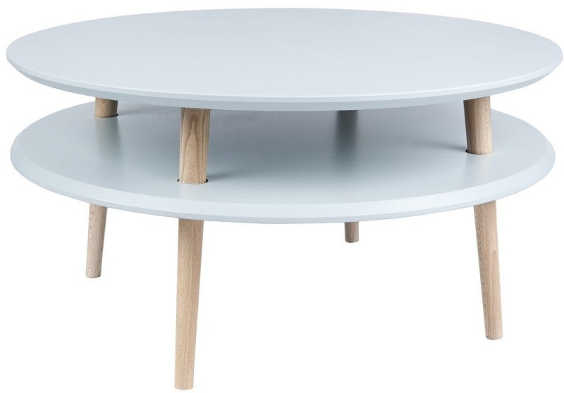 Stolik Kawowy UFO śr.70cm wys.35cm Jasnoszary