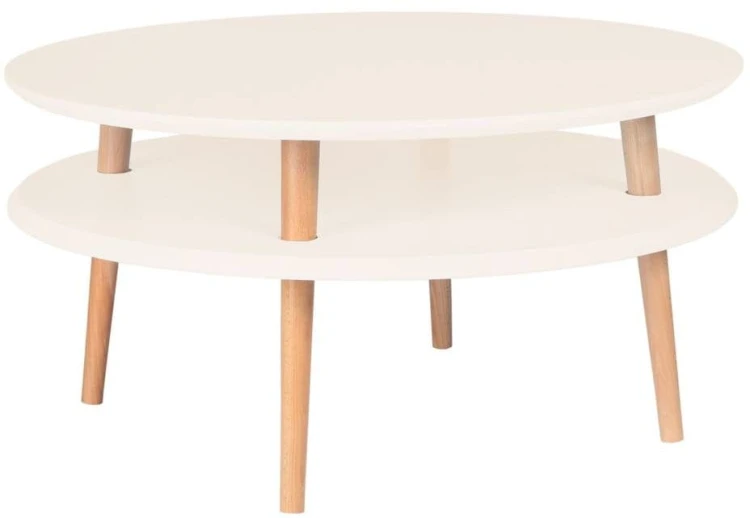 Stolik Kawowy UFO śr.70cm wys.35cm Wapień