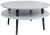 Stolik Kawowy UFO śr.70cm wys.35cm Ciemnoszary Czarne Nogi