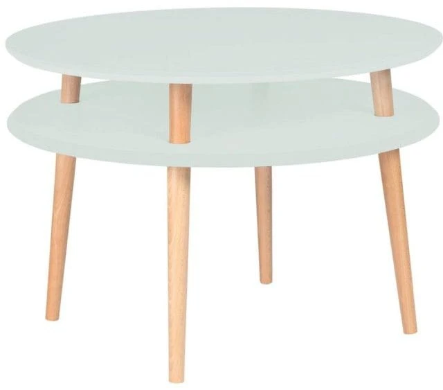 Stolik Kawowy UFO śr.70cm wys.45cm Ulotny Mietowy