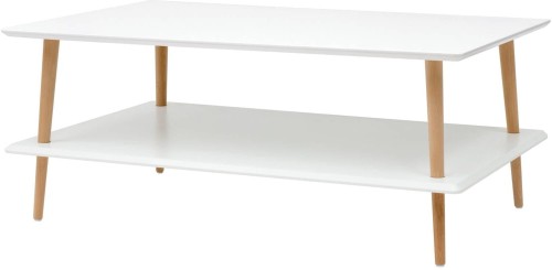 Stolik Ława Kawowa KORO LOW 110x70cm Bialy