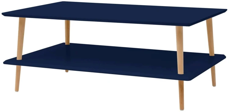 Stolik Ława Kawowa KORO LOW 110x70cm Granatowy