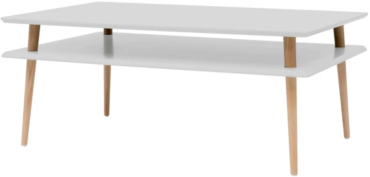 Stolik Ława Kawowa KORO HIGH 110x70cm Jasnoszary