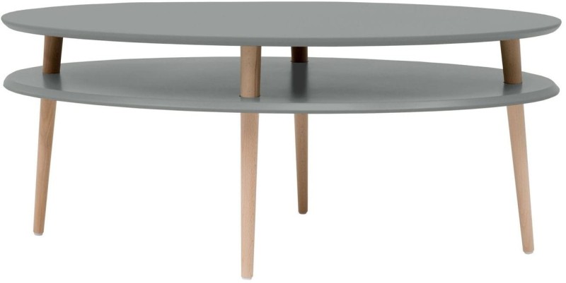 Stolik Kawowy OVO HIGH 110x70cm Ciemnoszary