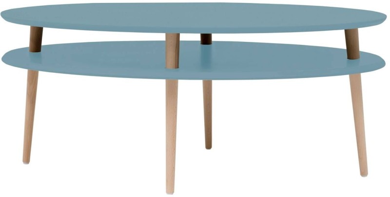 Stolik Kawowy OVO HIGH 110x70cm Delikatny Niebieski